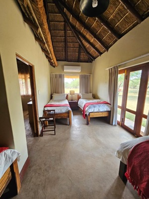 Witgat Game Farm bedroom