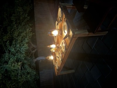 Witgat Game Farm outdoor dining